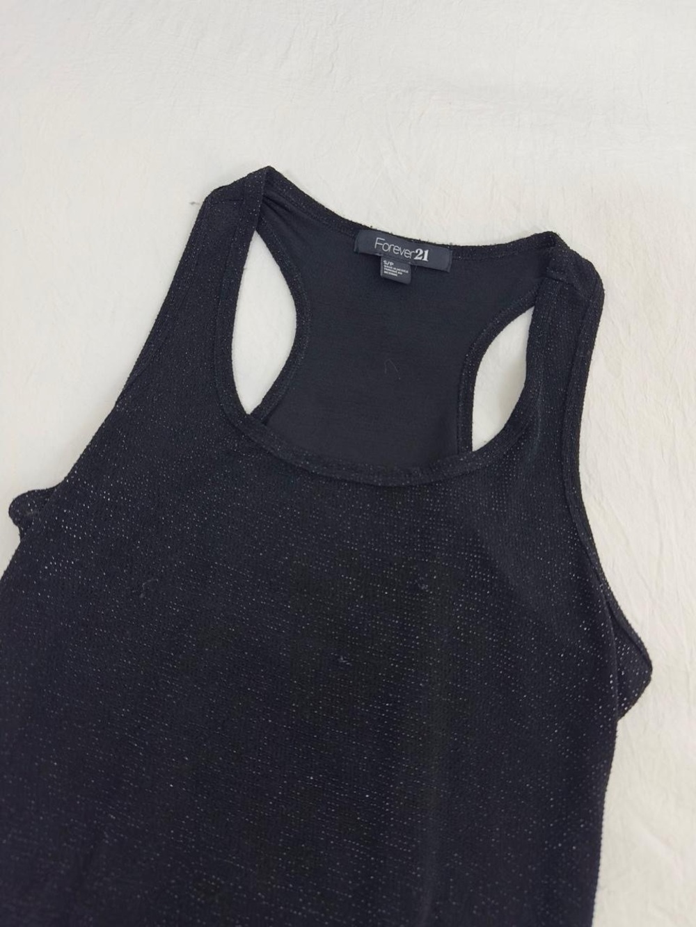 Slinky Sparkly Racerback Tank - Picture 6 of 8
